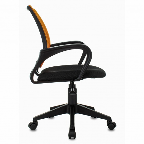 Кресло компьютерное BRABIX Fly MG-396 оранжевое/черное (532084) - фото 2