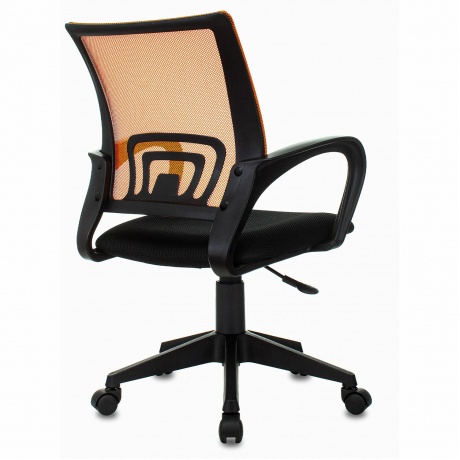 Кресло компьютерное BRABIX Fly MG-396 оранжевое/черное (532084) - фото 3