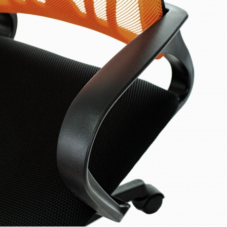 Кресло компьютерное BRABIX Fly MG-396 оранжевое/черное (532084) - фото 8