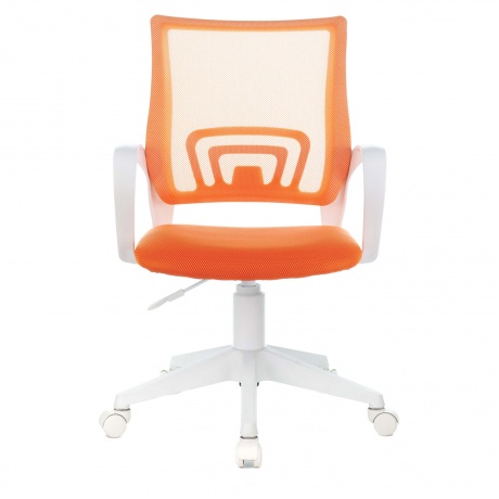 Кресло компьютерное BRABIX Fly MG-396W оранжевое TW-38-3/TW-96-1 (532401) - фото 3