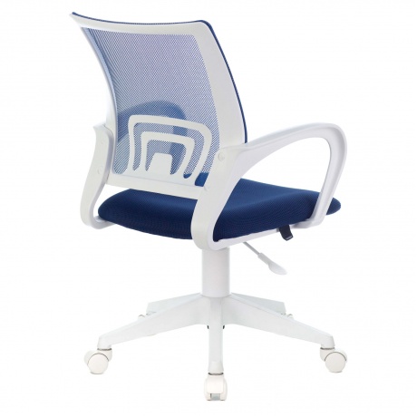 Кресло компьютерное BRABIX Fly MG-396W темно-синее TW-05/TW-10 (532399) - фото 4