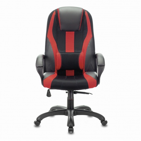 Кресло компьютерное BRABIX Premium Rapid GM-102 черное/красное (532107) - фото 3