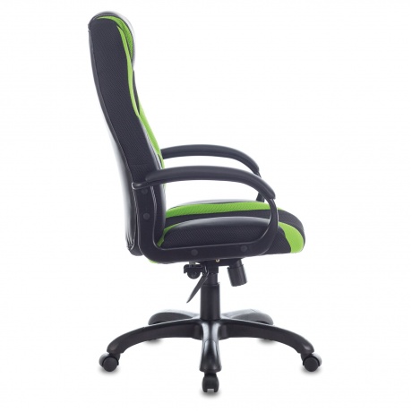 Кресло компьютерное BRABIX Premium Rapid GM-102 черное/зеленое (532419) - фото 3