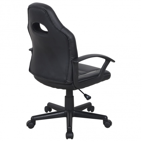 Кресло компьютерное BRABIX Spark GM-201, экокожа, черное/серое (532504) - фото 3