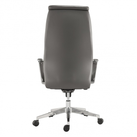 Кресло офисное BRABIX Premium Jazz EX-757, экокожа, серое (532490) - фото 4