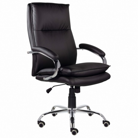 Кресло офисное BRABIX Premium Cuba EX-542, экокожа, черное (532549) - фото 1