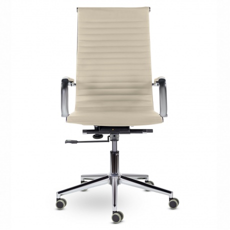 Кресло офисное BRABIX Premium Intense EX-531, экокожа, хром, бежевое (532541) - фото 6