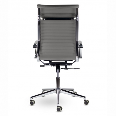 Кресло офисное BRABIX Premium Intense EX-531, экокожа, хром, темно-серое (532542) - фото 5