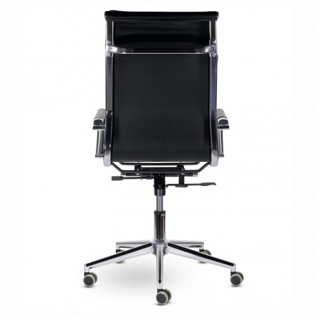 Кресло офисное BRABIX Premium Kayman EX-532, экокожа, хром, черное (532543) - фото 5