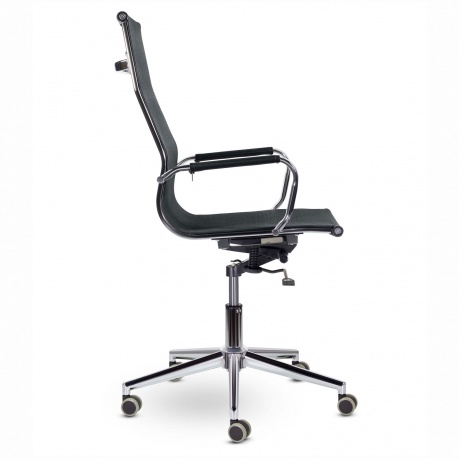 Кресло офисное BRABIX Premium Net EX-533, хром, сетка, черное (532546) - фото 4