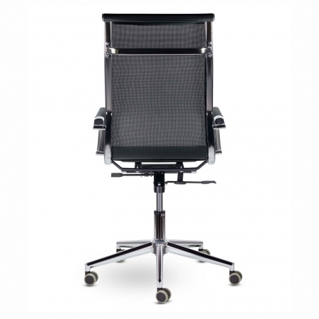 Кресло офисное BRABIX Premium Net EX-533, хром, сетка, черное (532546) - фото 5