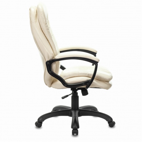 Кресло офисное BRABIX Premium Omega EX-589, экокожа, бежевое (532095) - фото 2