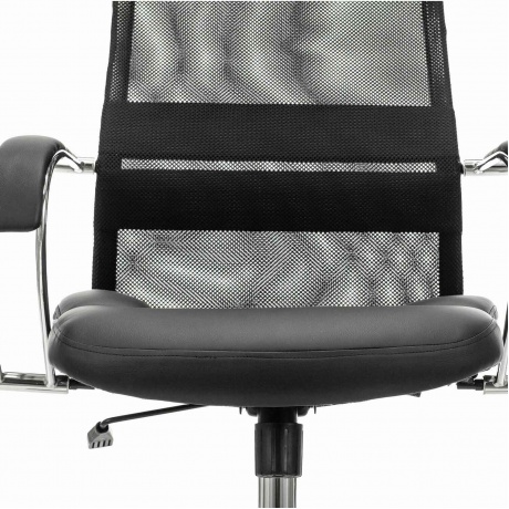 Кресло офисное BRABIX Premium Stalker EX-608 CH черное (532091) - фото 8