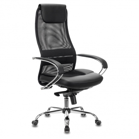 Кресло офисное BRABIX Premium Stalker EX-609 PRO черное (532416) - фото 2