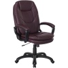Кресло офисное BRABIX Premium Trend EX-568, экокожа, коричневое ...