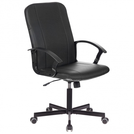 Кресло офисное BRABIX Simple EX-521 экокожа, черное (532103) - фото 1