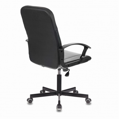 Кресло офисное BRABIX Simple EX-521 экокожа, черное (532103) - фото 5