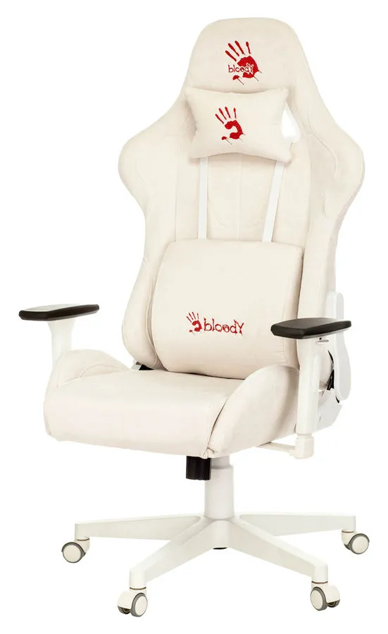 Кресло компьютерное A4Tech Bloody GC-320 белый - фото 3