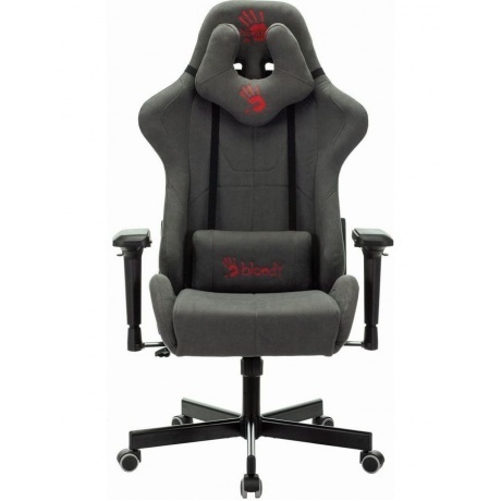 Кресло компьютерное A4Tech Bloody GC-700 серый - фото 2