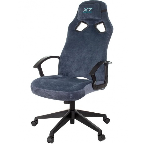 Кресло компьютерное A4Tech X7 GG-1400 синий - фото 3