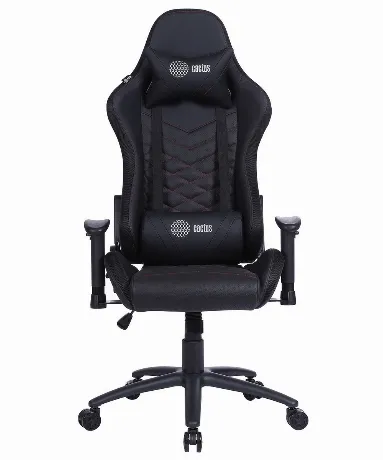 Кресло компьютерное Cactus CS-CHR-0099BLR черный/красный