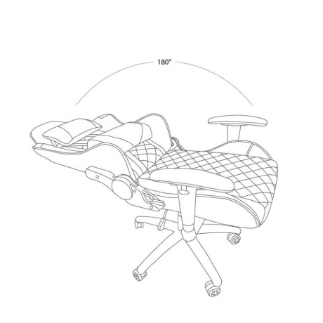 Кресло компьютерное Cactus CS-CHR-030BL черный - фото 6