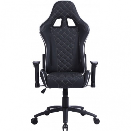 Кресло компьютерное Cactus CS-CHR-030BLS черный/серебристый - фото 6