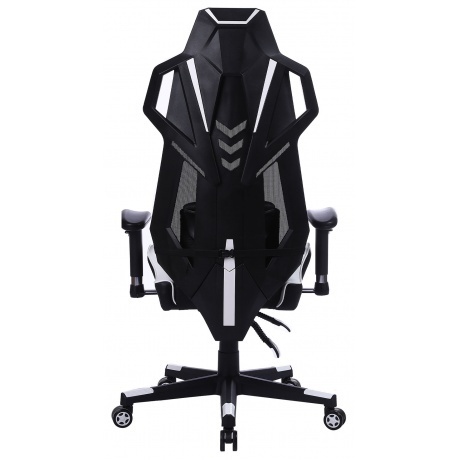 Кресло компьютерное Cactus CS-CHR-090BLW черный/белый - фото 4