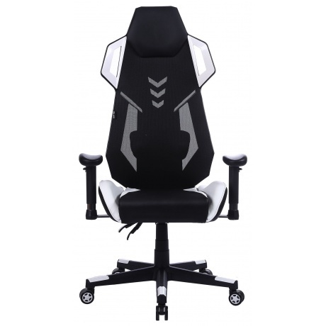 Кресло компьютерное Cactus CS-CHR-090BLW черный/белый - фото 7