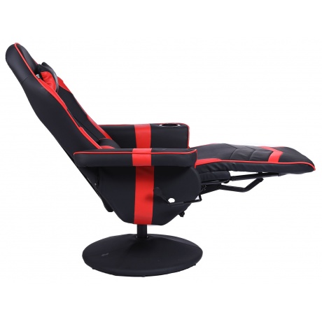 Кресло компьютерное Cactus CS-CHR-GS200BLR черный/красный - фото 5