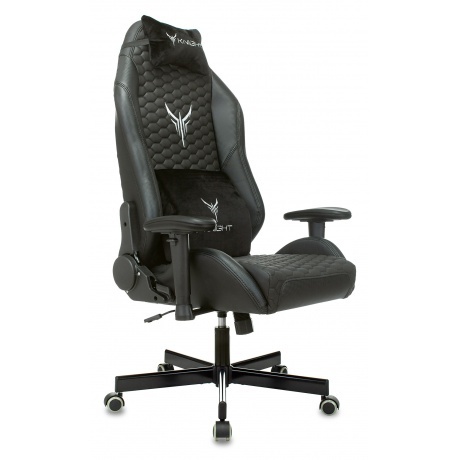 Кресло компьютерное Бюрократ Knight Neon черный