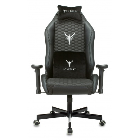 Кресло компьютерное Бюрократ Knight Neon черный - фото 2