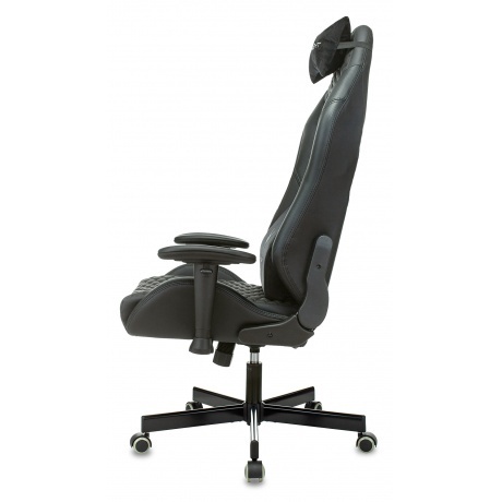 Кресло компьютерное Бюрократ Knight Neon черный - фото 4