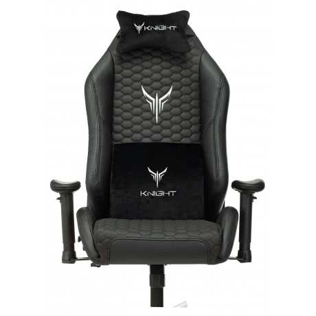 Кресло компьютерное Бюрократ Knight Neon черный - фото 8