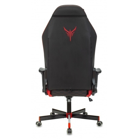 Кресло компьютерное Бюрократ Knight Neon черный/красный - фото 6