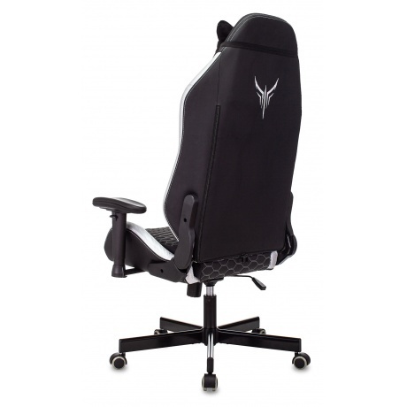 Кресло компьютерное Бюрократ Knight Neon черный/серебряный - фото 5