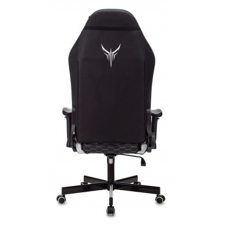 Кресло компьютерное Бюрократ Knight Neon черный/серебряный - фото 6