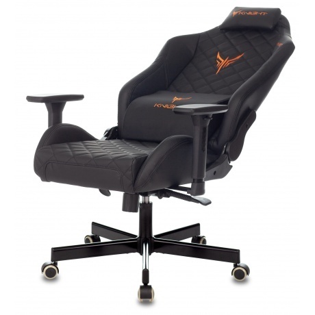 Кресло компьютерное Бюрократ Knight Rampart черный - фото 6