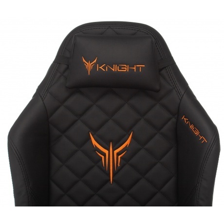 Кресло компьютерное Бюрократ Knight Rampart черный - фото 8