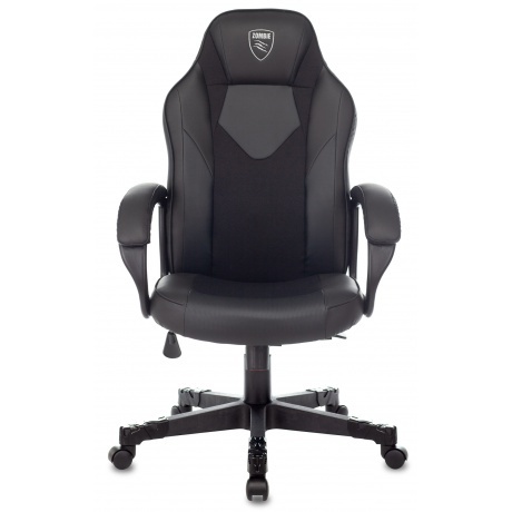 Кресло компьютерное Бюрократ Zombie Game 17 черный - фото 2