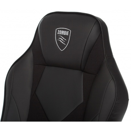 Кресло компьютерное Бюрократ Zombie Game 17 черный - фото 9