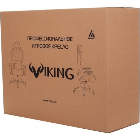 Кресло компьютерное Бюрократ Zombie Viking 6 Knight Fabric серый/черный - фото 10