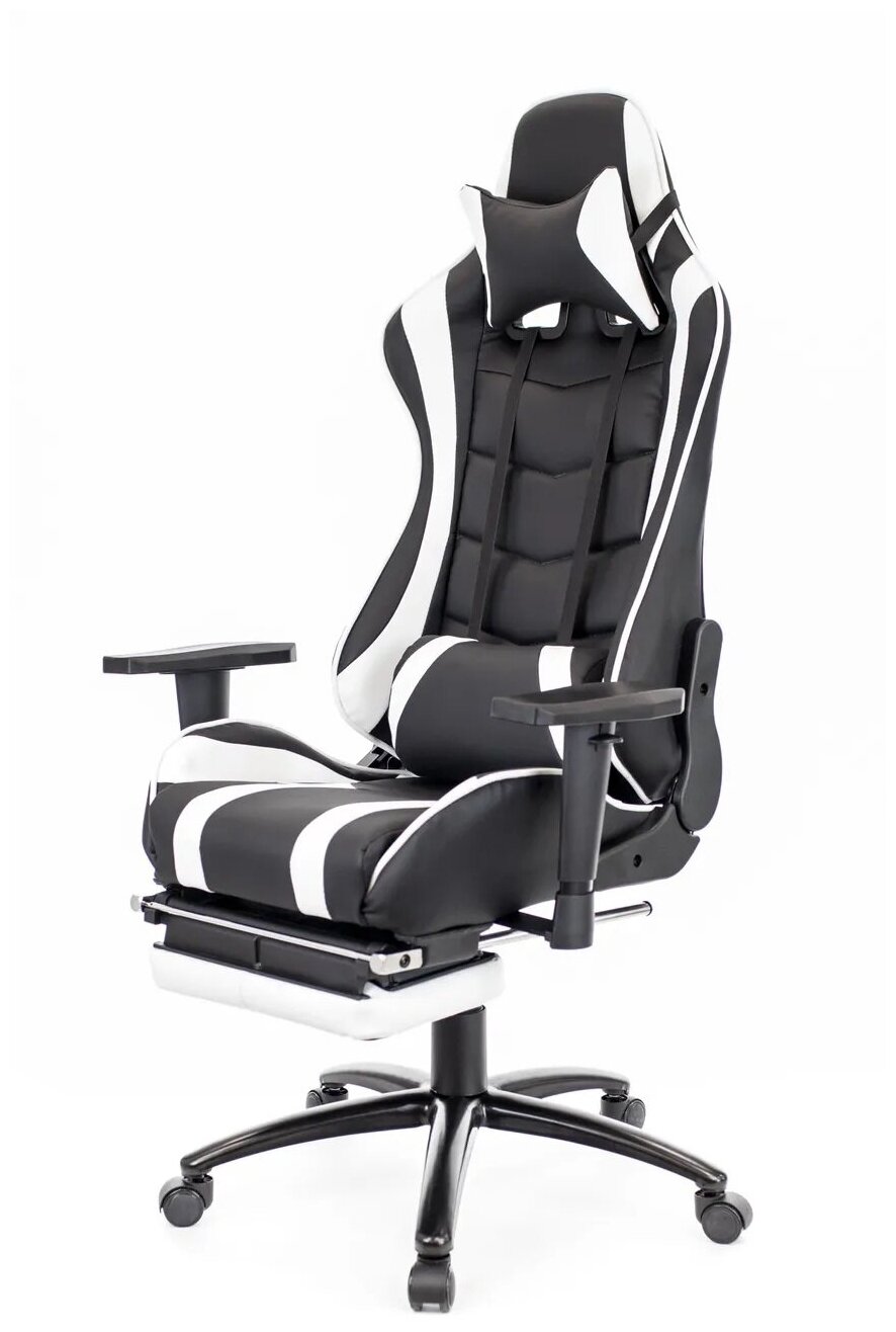 Компьютерное кресло Everprof Lotus S1 чёрно-белое - фото 8