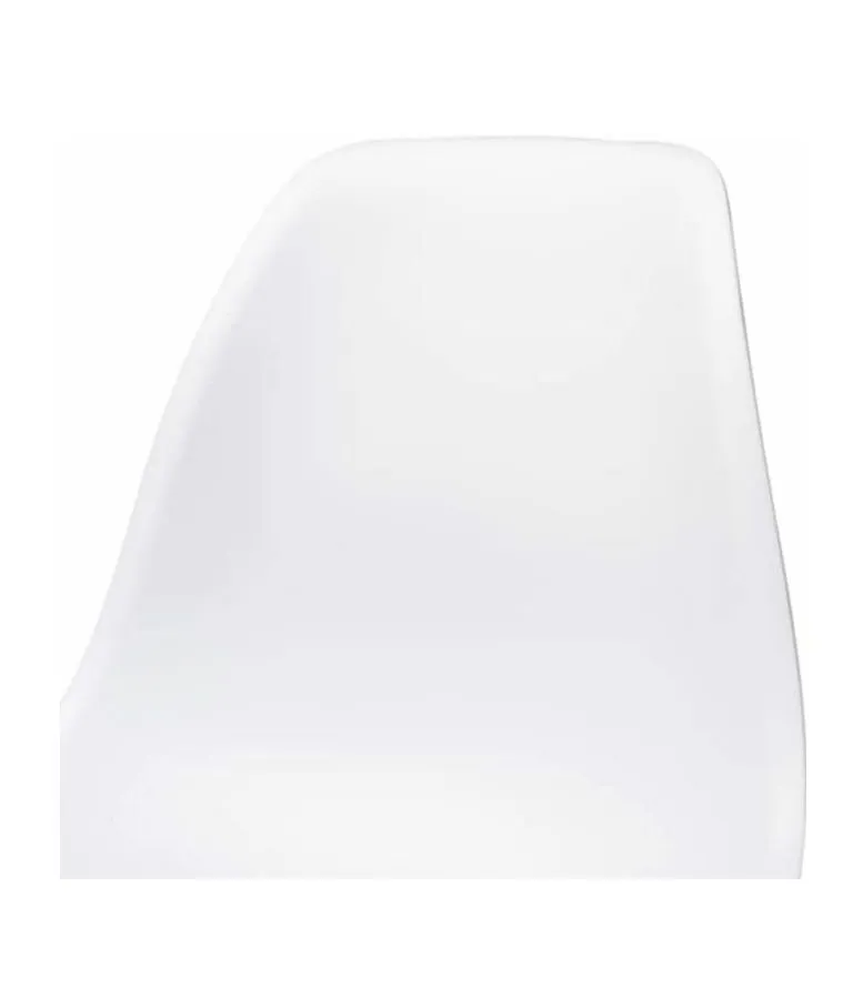 532630, Стулья BRABIX "Eames CF-010", КОМПЛЕКТ 4 шт., пластик белый, опоры дерево/металл, 532630, 2033A - фото 6