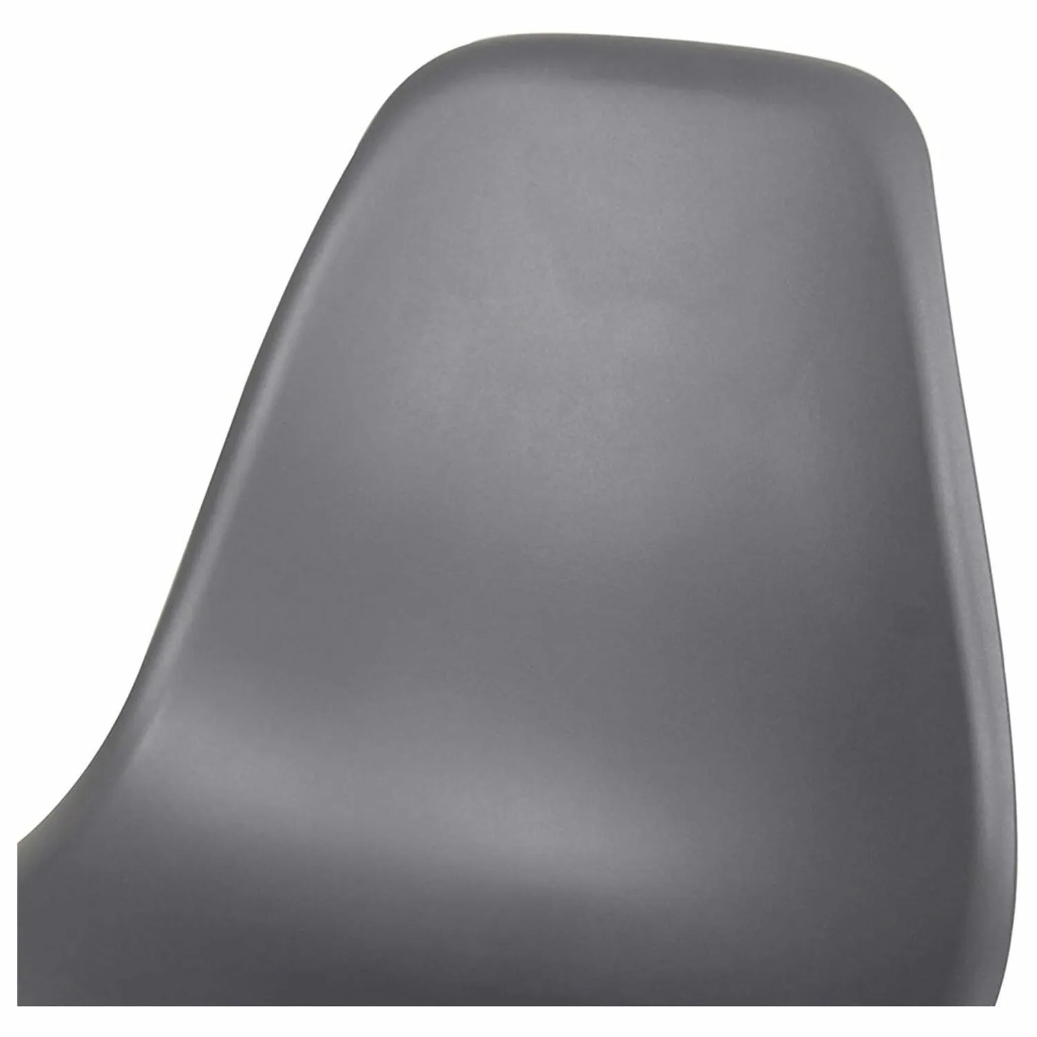 532632, Стулья BRABIX "Eames CF-010", КОМПЛЕКТ 4 шт., пластик серый, опоры дерево/металл, 532632, 2033A - фото 7