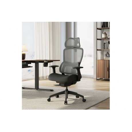 Компьютерное кресло Eureka ERK-OC15-GY, серое - фото 6