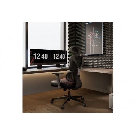 Компьютерное кресло Eureka Norn, красный (ERK-GC06-R) - фото 12