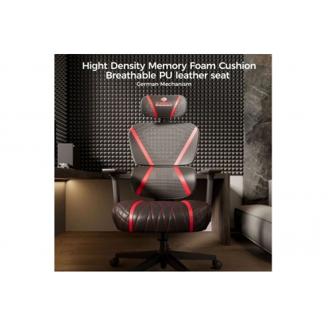 Компьютерное кресло Eureka Norn, красный (ERK-GC06-R) - фото 10