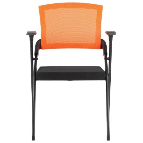 Кресло офисное RIVA RCH M2001 черный, спинка оранжевая - фото 2