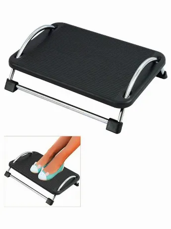 Подставка для ног BRAUBERG офисная, 43,5х33 см, регулируемый уго...